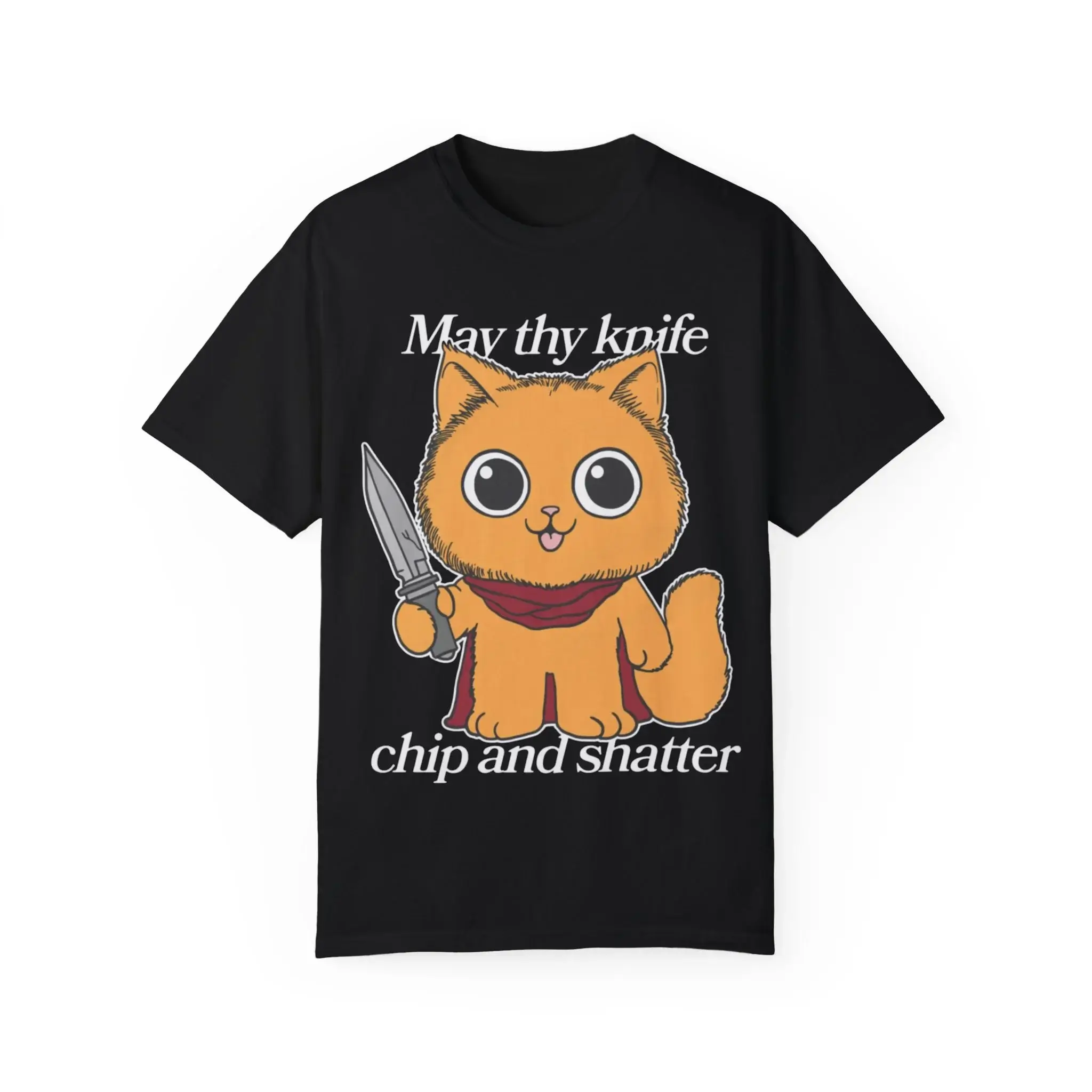May-Thy-Knife-Chip-And-Shatter-Black-t-Shirt May Thy Knife Chip And Shatter Shirt