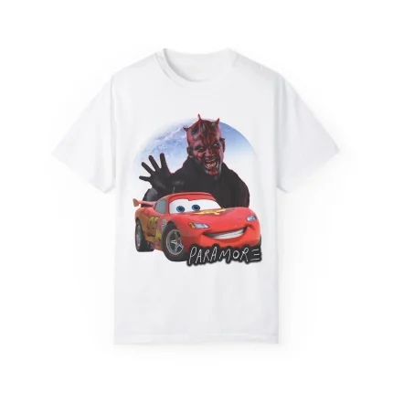 Darth Maul Lightning McQueen Paramore Shirt