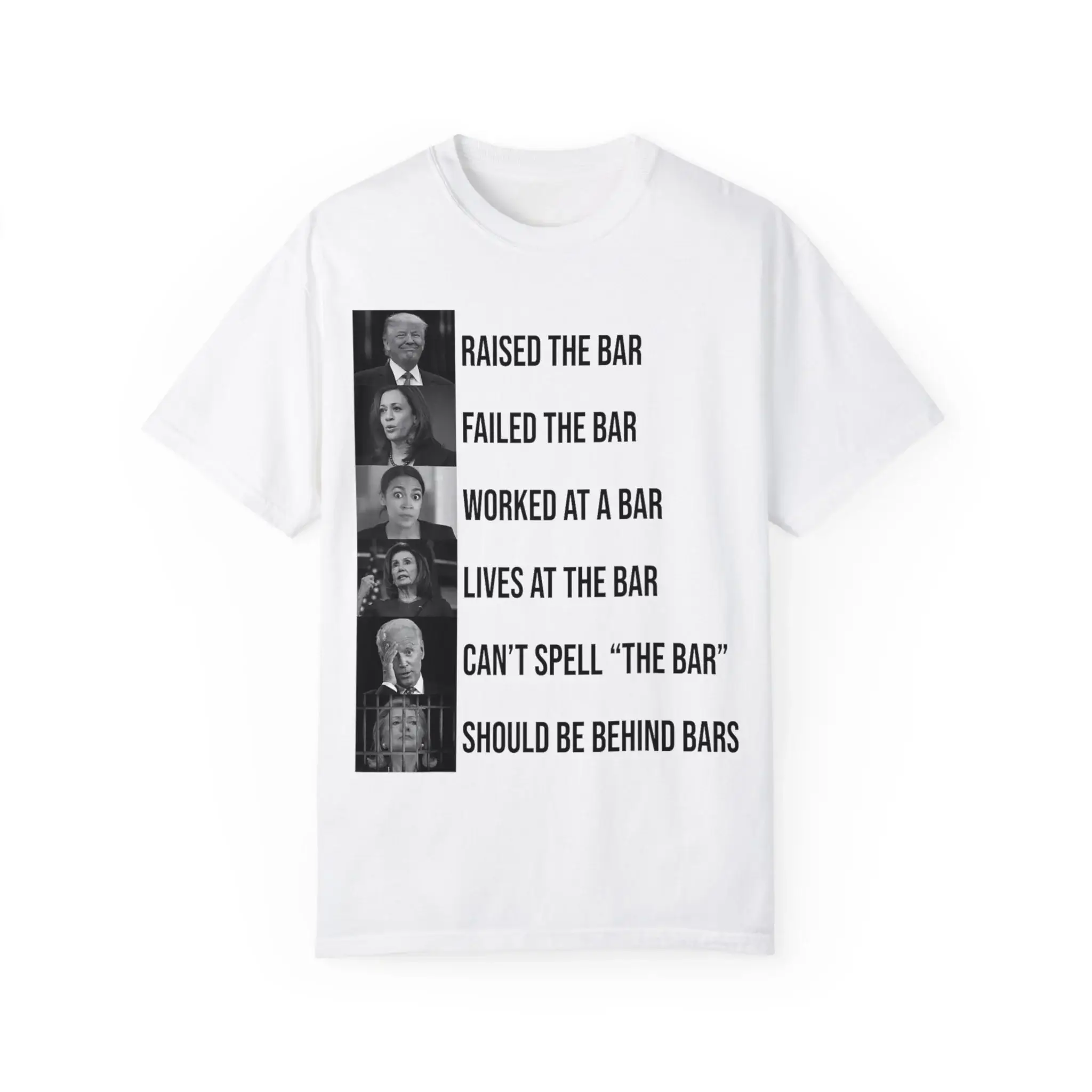Trump-Raised-The-Bar-Failed-The-Bar-T-Shirt Trump Raised The Bar Failed The Bar Shirt