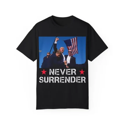 Trump Rally Never Surrender Shirt