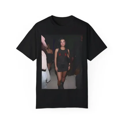 Charli D’Amelio Black Mesh Shirt