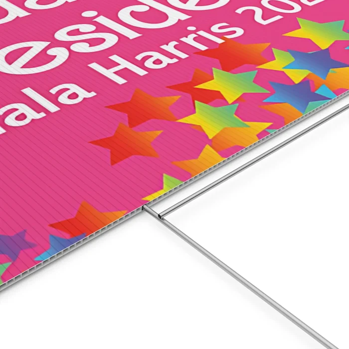 Madam President Harris And Tim 2024 Yard Sign