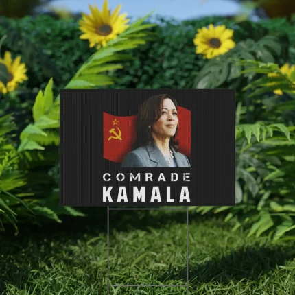 Comrade Kamala 2024 Yard Sign