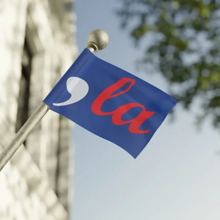 Comma La Kamala Harris 24 Flag