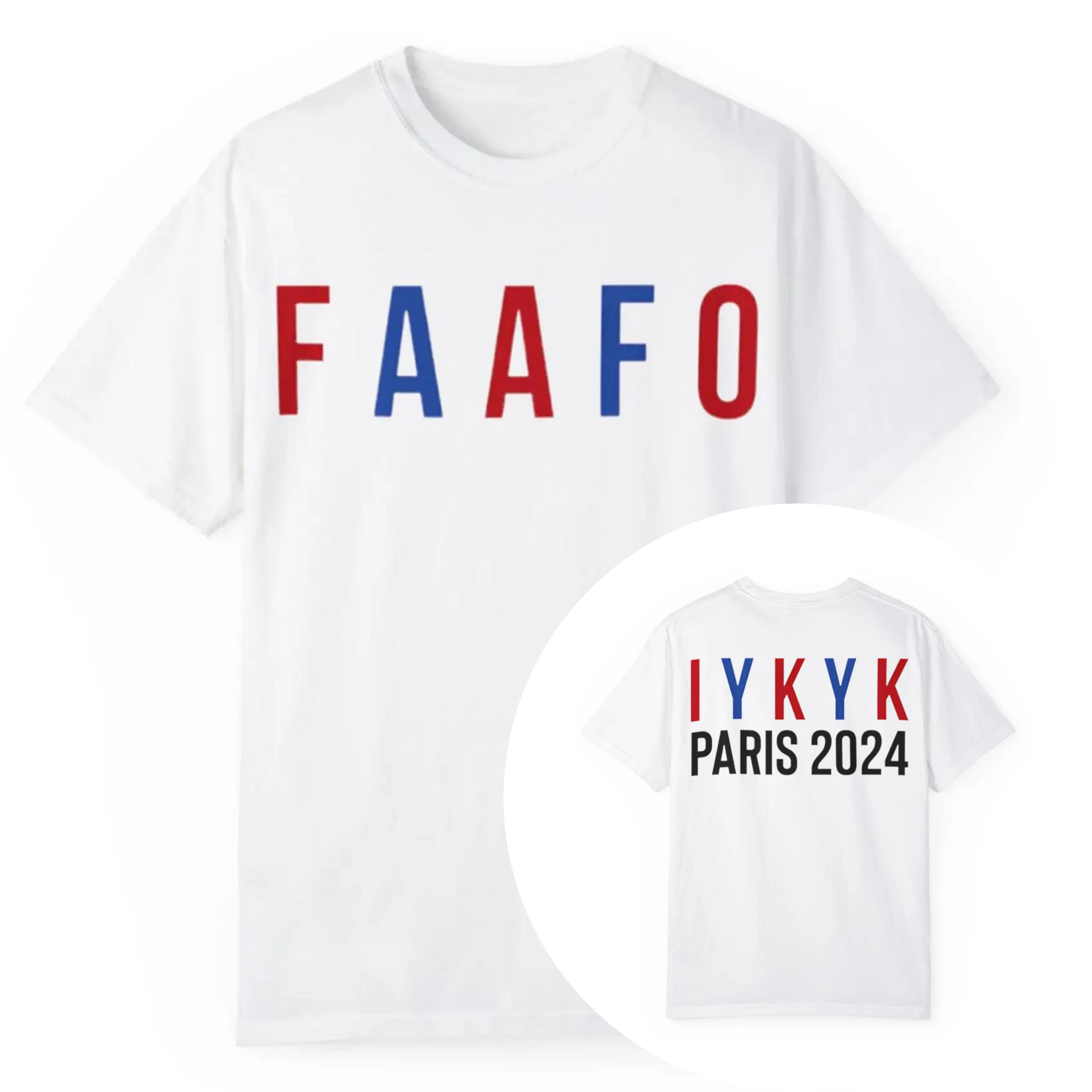 Faafo-Lykyk-Paris-2024-T-Shirt Faafo Lykyk Paris 2024 Shirt