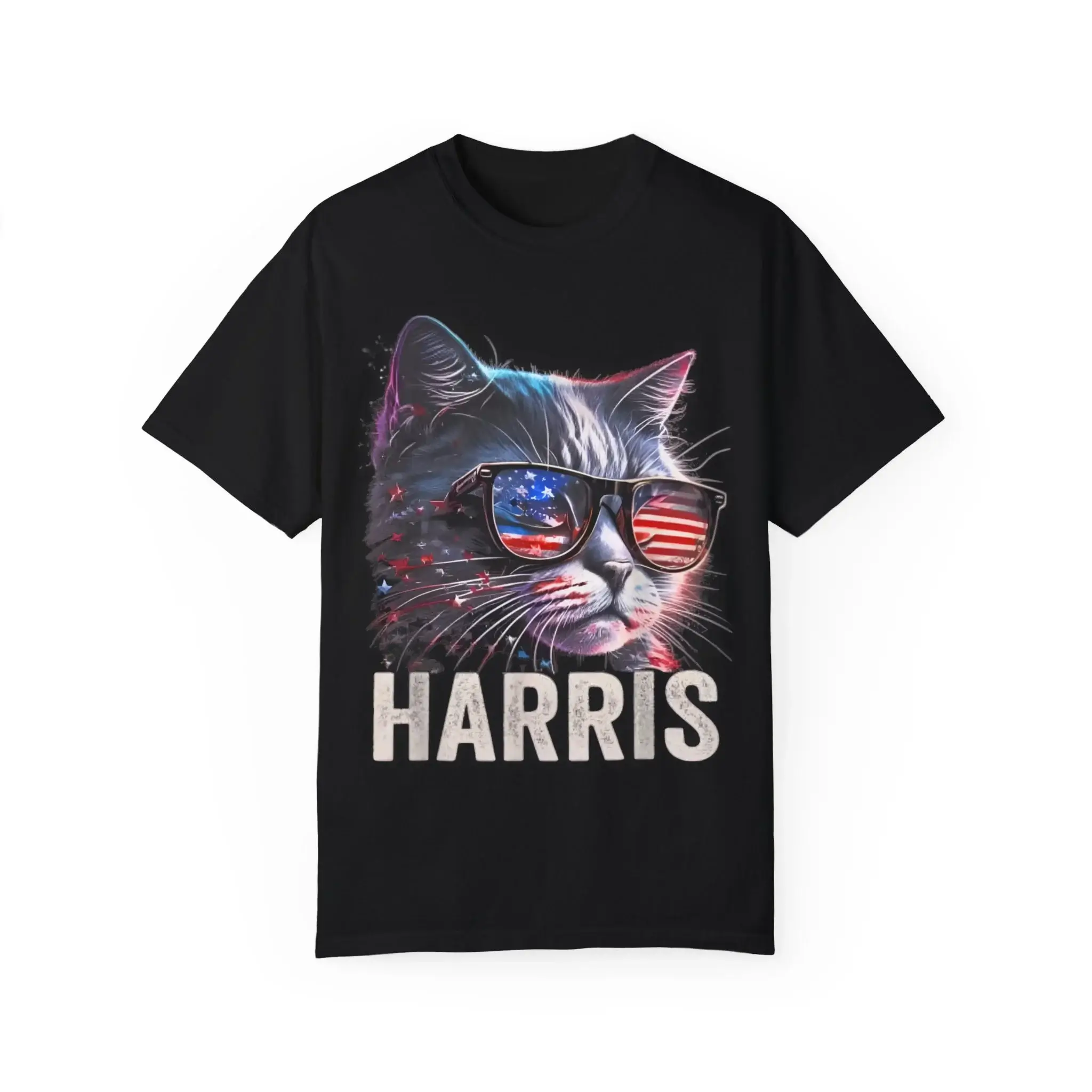 Kamala-Harris-For-President-2024-Cat-T-Shirt Kamala Harris For President 2024 Cat Shirt