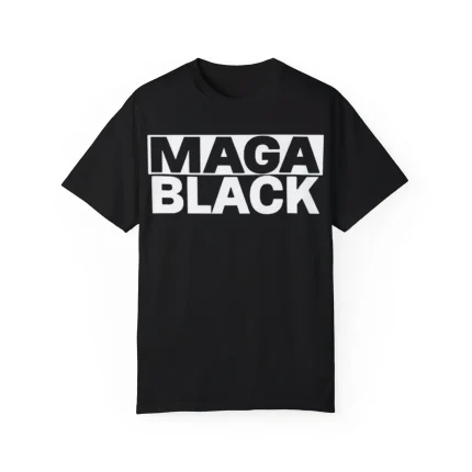 Zeek Arkham Wearing Maga Black Shirt