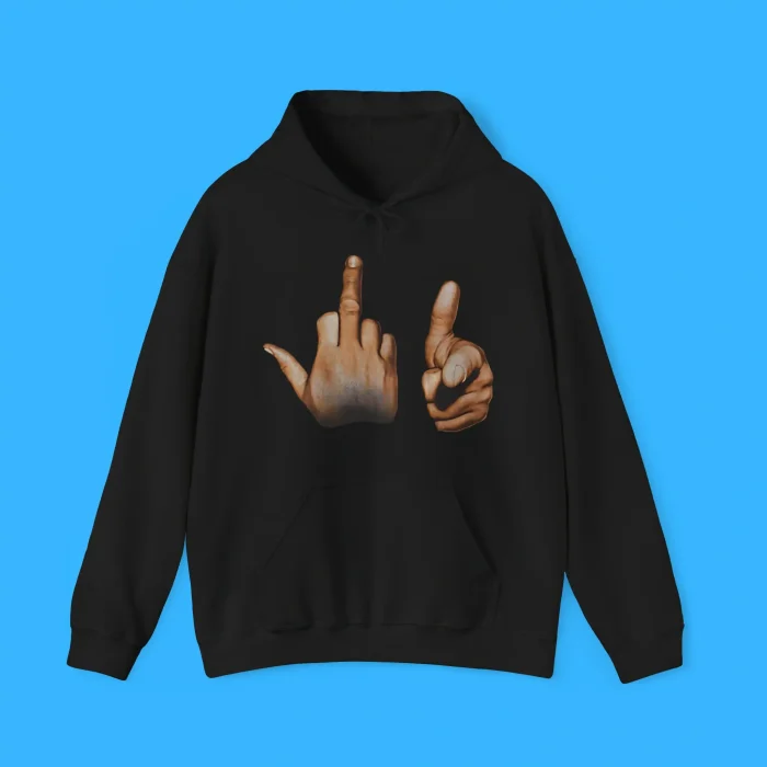 Asap Rocky’s Hands Symbol Fuck You Shirt