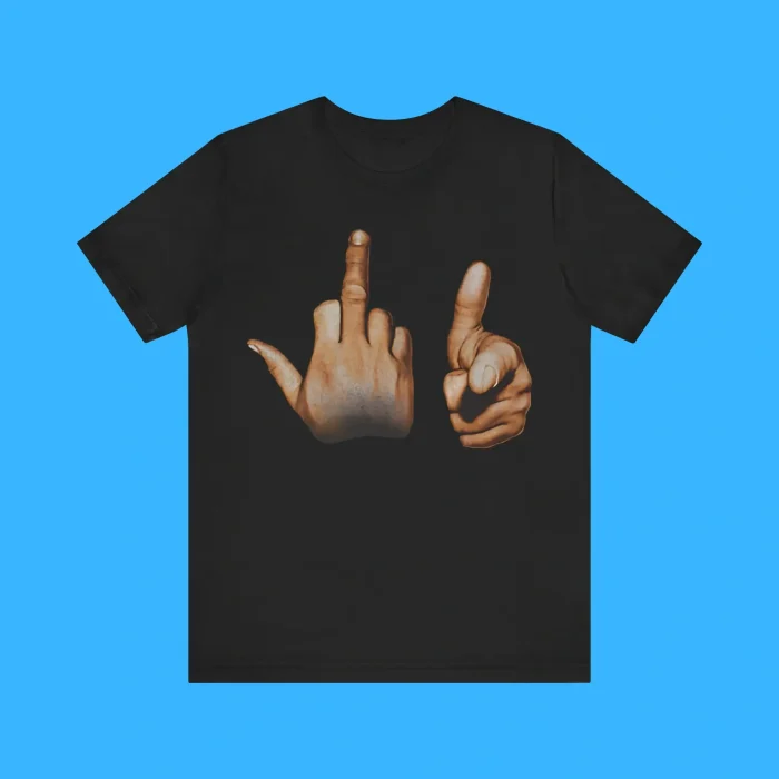 Asap Rocky’s Hands Symbol Fuck You Shirt