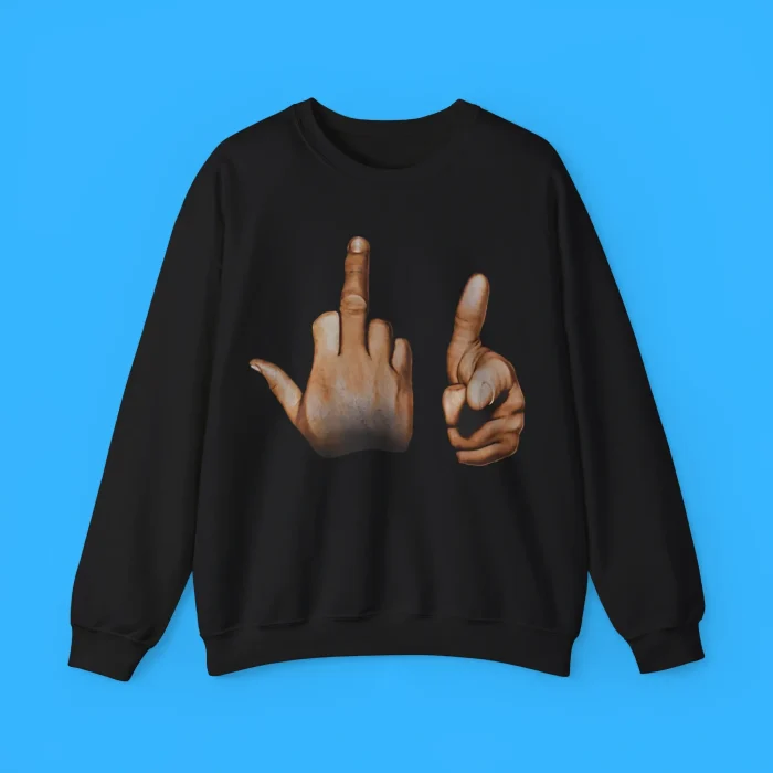 Asap Rocky’s Hands Symbol Fuck You Shirt