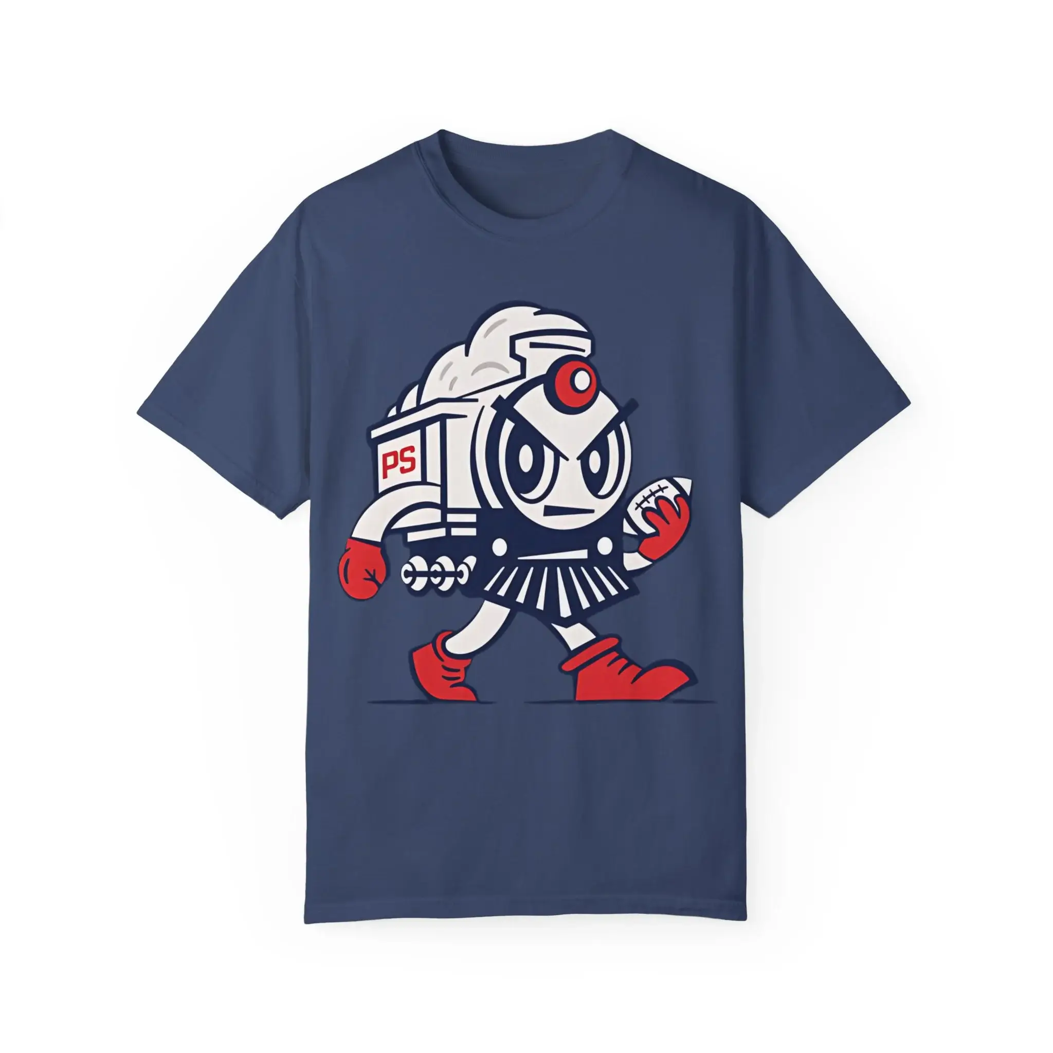 Chuggy-Adult-Blue-T-Shirt Chuggy Adult Shirt