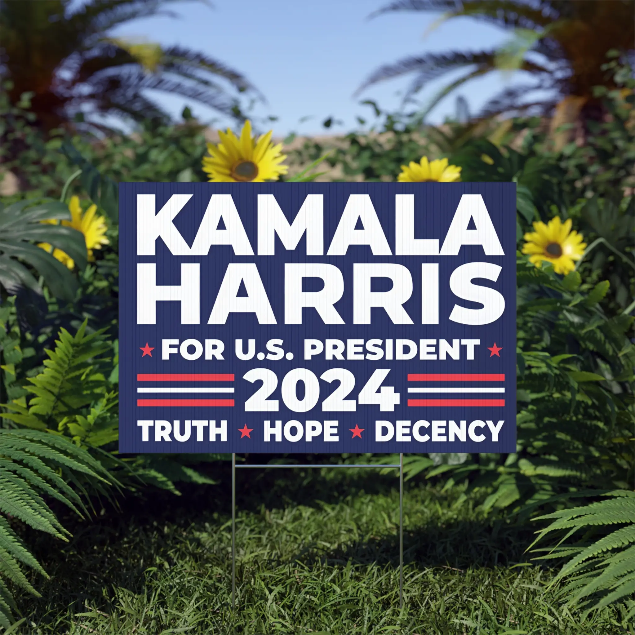 Kamala-Harris-For-President-Yard-Sign Kamala Harris For President Yard Sign