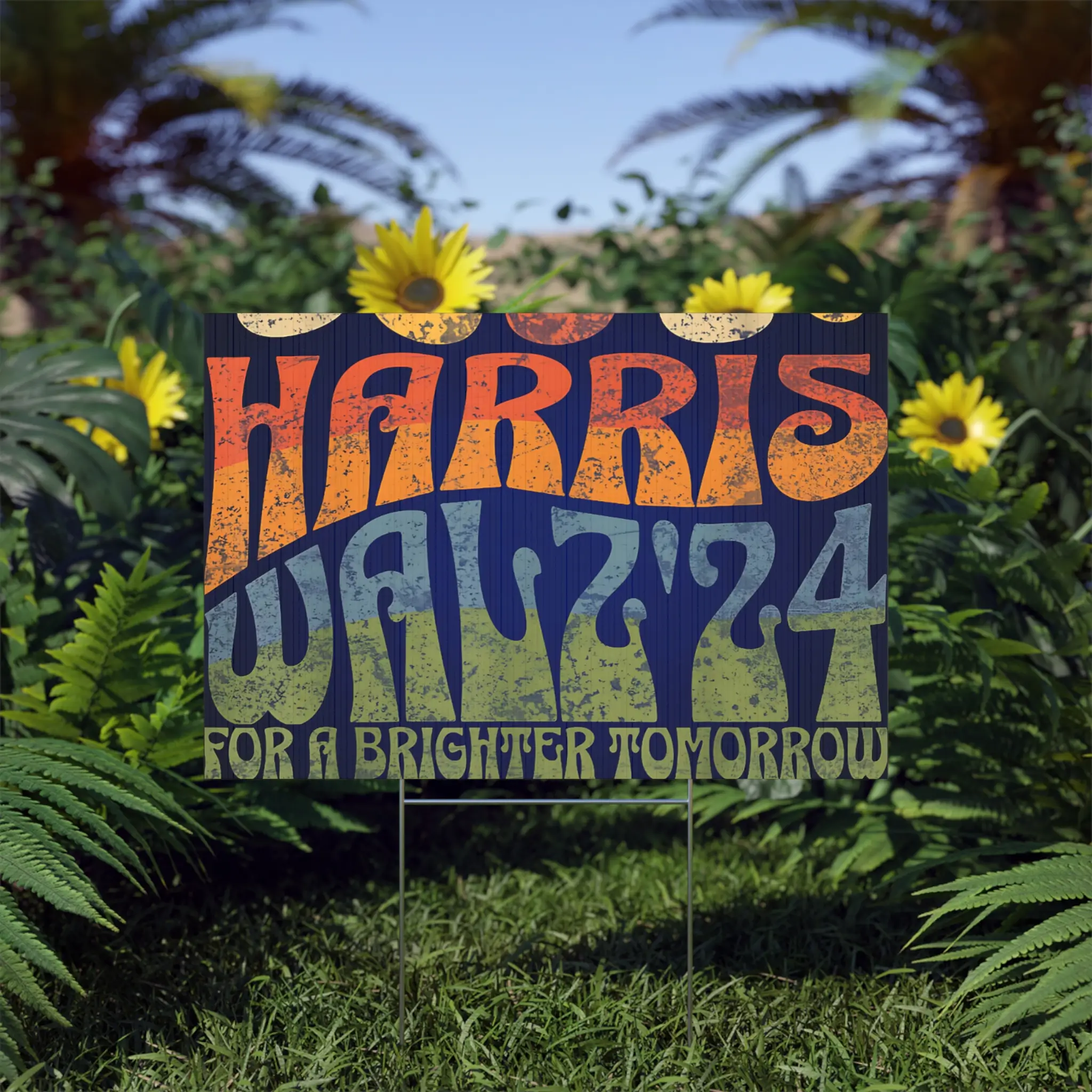 Harris-Walz-2024-For-A-Brighter-Tomorrow-Yard-Sign Harris Walz 2024 For A Brighter Tomorrow Yard Sign