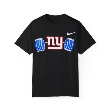 Daniel Jones Wearing Ny Barbell Shirt