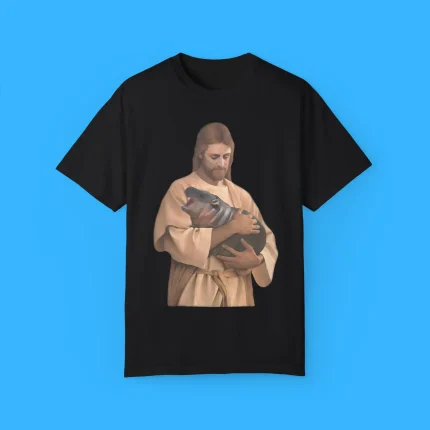 Jesus Moo Deng Shirt