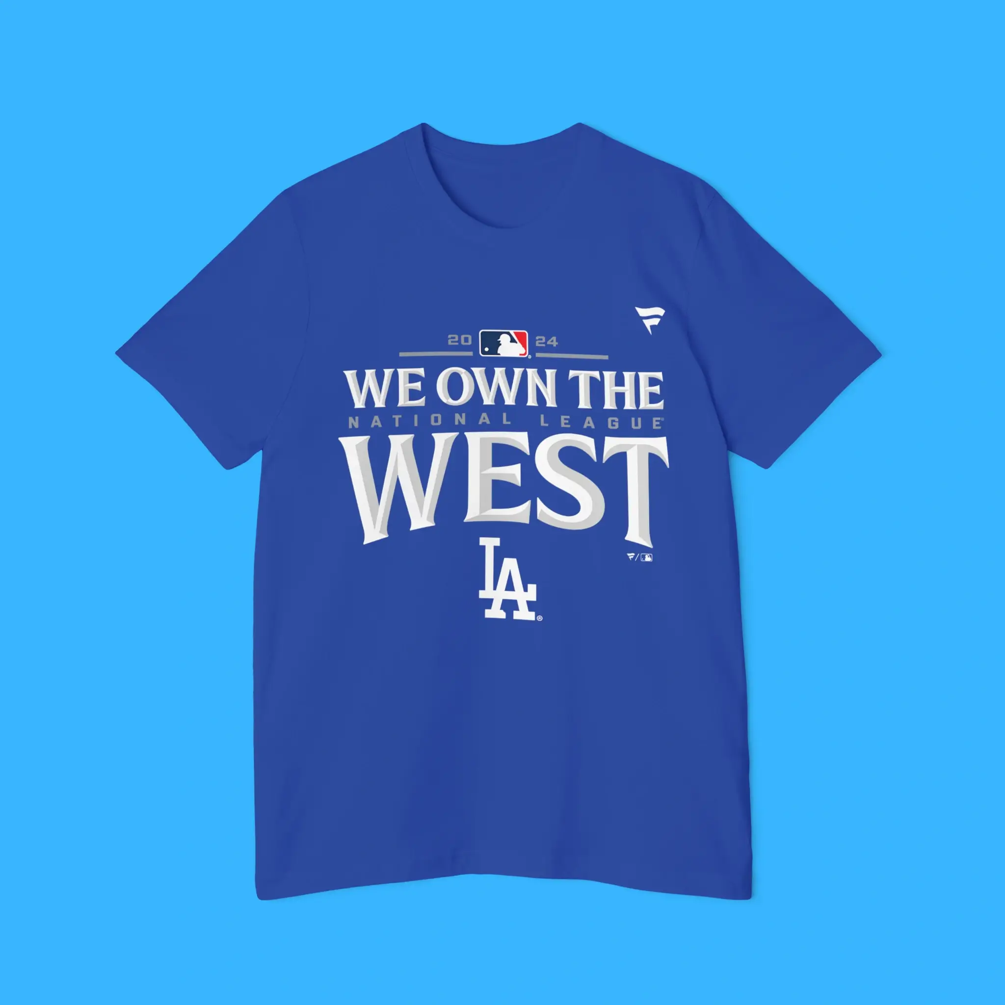 Mlb-2024-We-Own-The-National-League-WEST-Los-Angeles-T-Shirt Mlb 2024 We Own The National League WEST Los Angeles Shirt