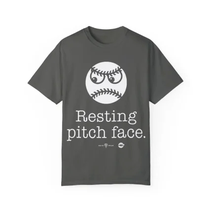 Resting Pitch Face Baseball Shirt