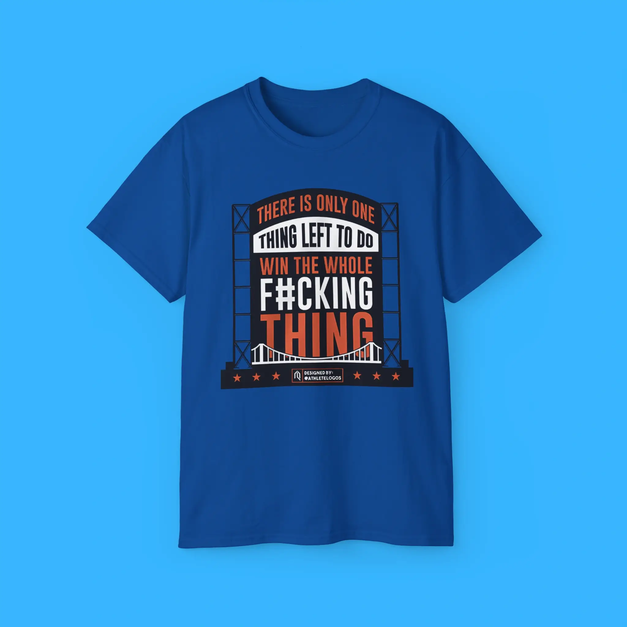 Athlete-Logos-One-Thing-Left-To-Do-T-Shirt Athlete Logos One Thing Left To Do Shirt