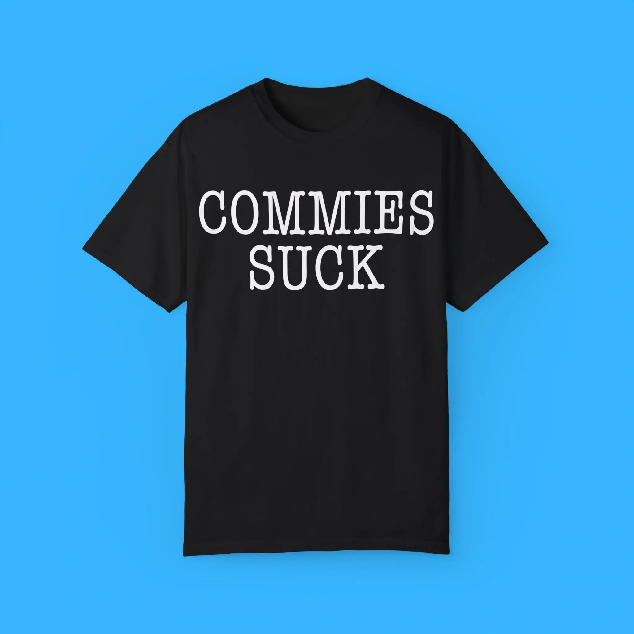 Bruce-Ballo-Wearing-Commies-Suck-T-Shirt Bruce Ballou Wearing Commies Suck Shirt