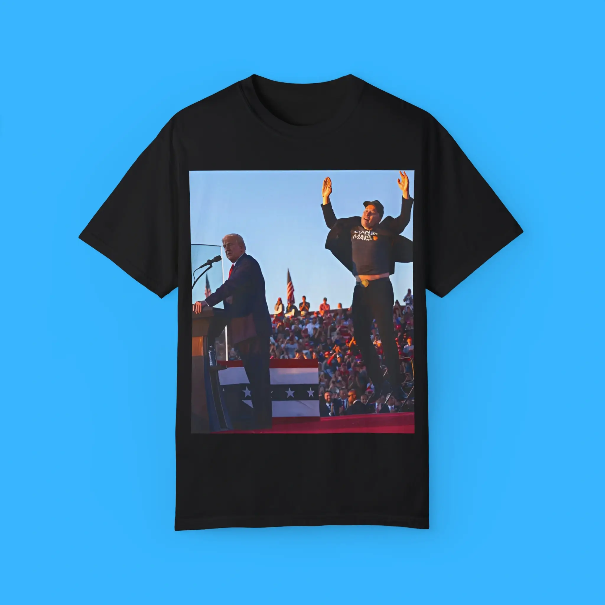 Elon-Musk-And-Trump-Rally-T-Shirt Elon Musk And Trump Rally Shirt