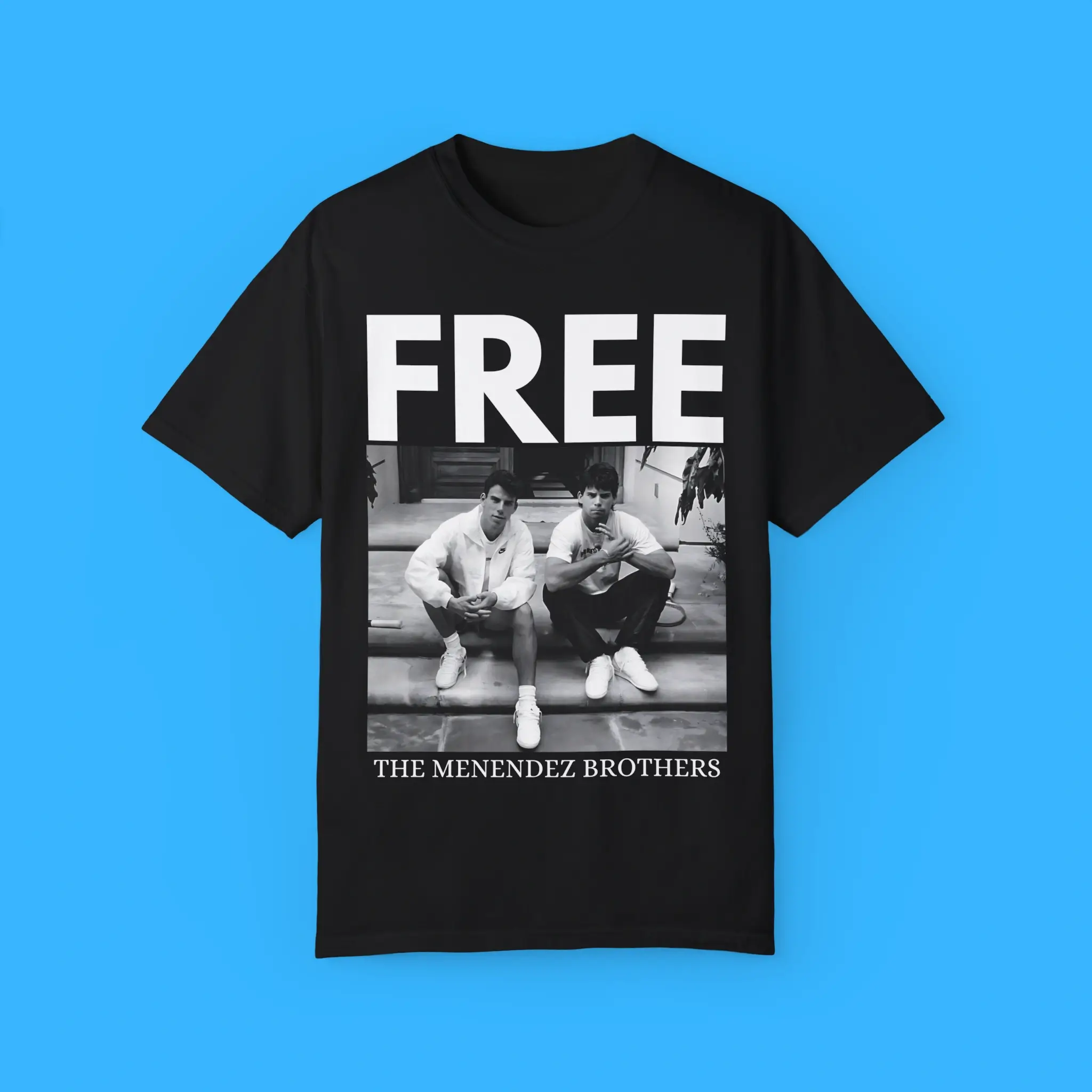Free-the-Menendez-Brothers-T-Shirt Free the Menendez Brothers Shirt