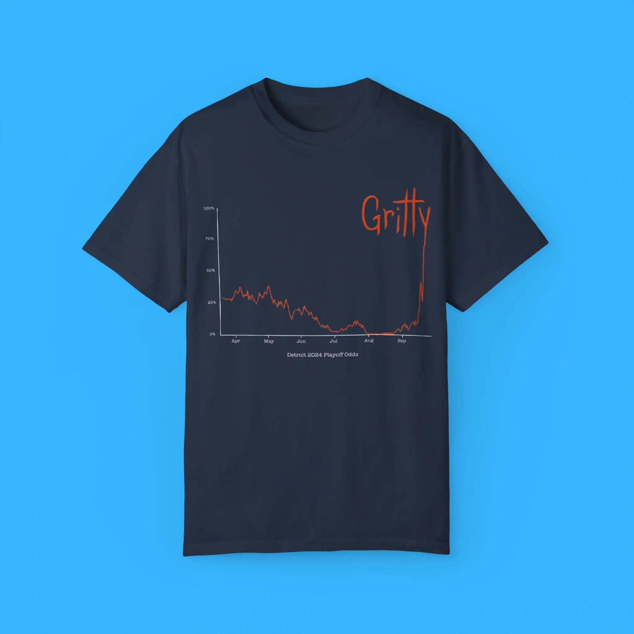 Gritty-Navy-T-Shirt Gritty Shirt