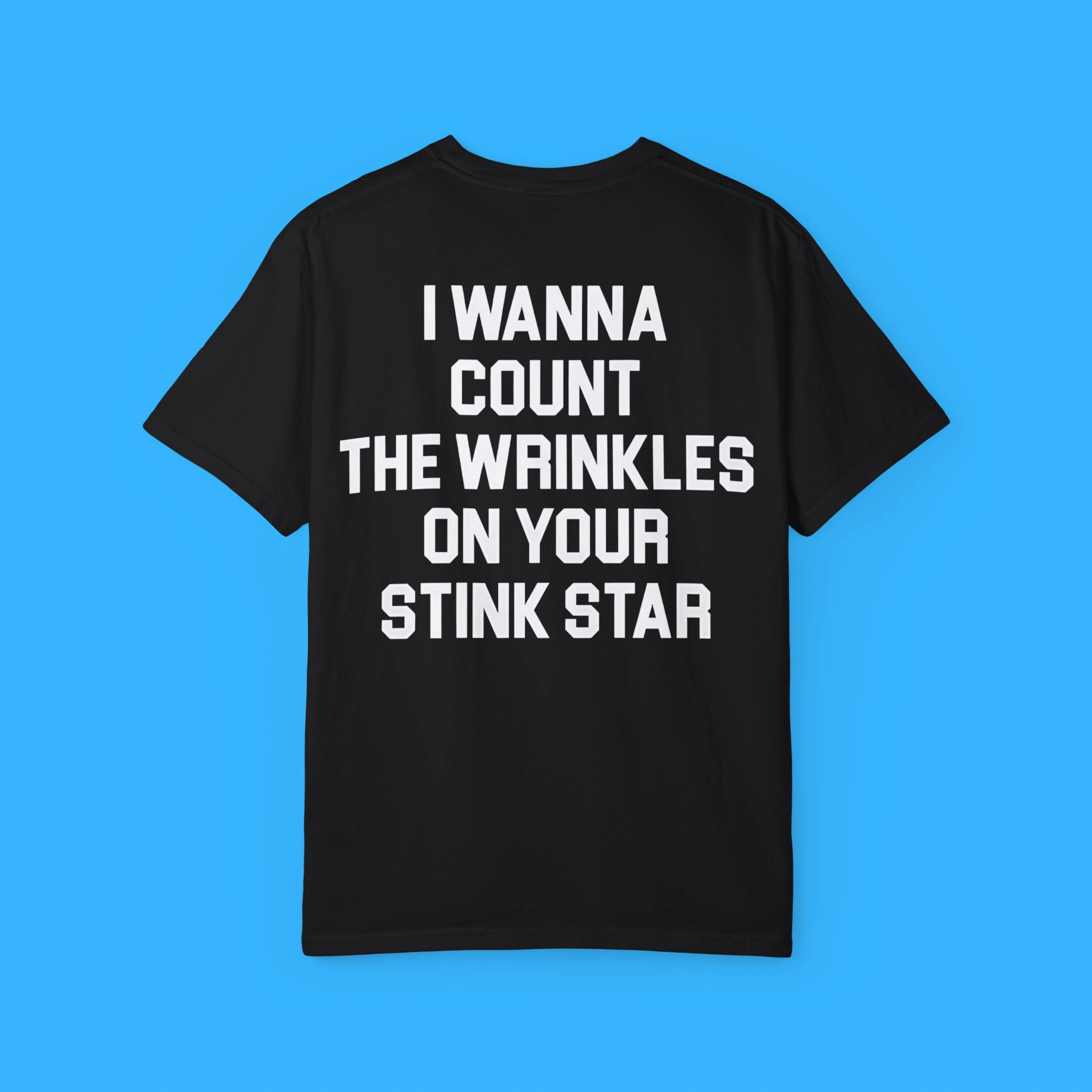 I-Wanna-Count-The-Wrinkles-On-Your-Stink-Star-T-Shirt I Wanna Count The Wrinkles On Your Stink Star Shirt
