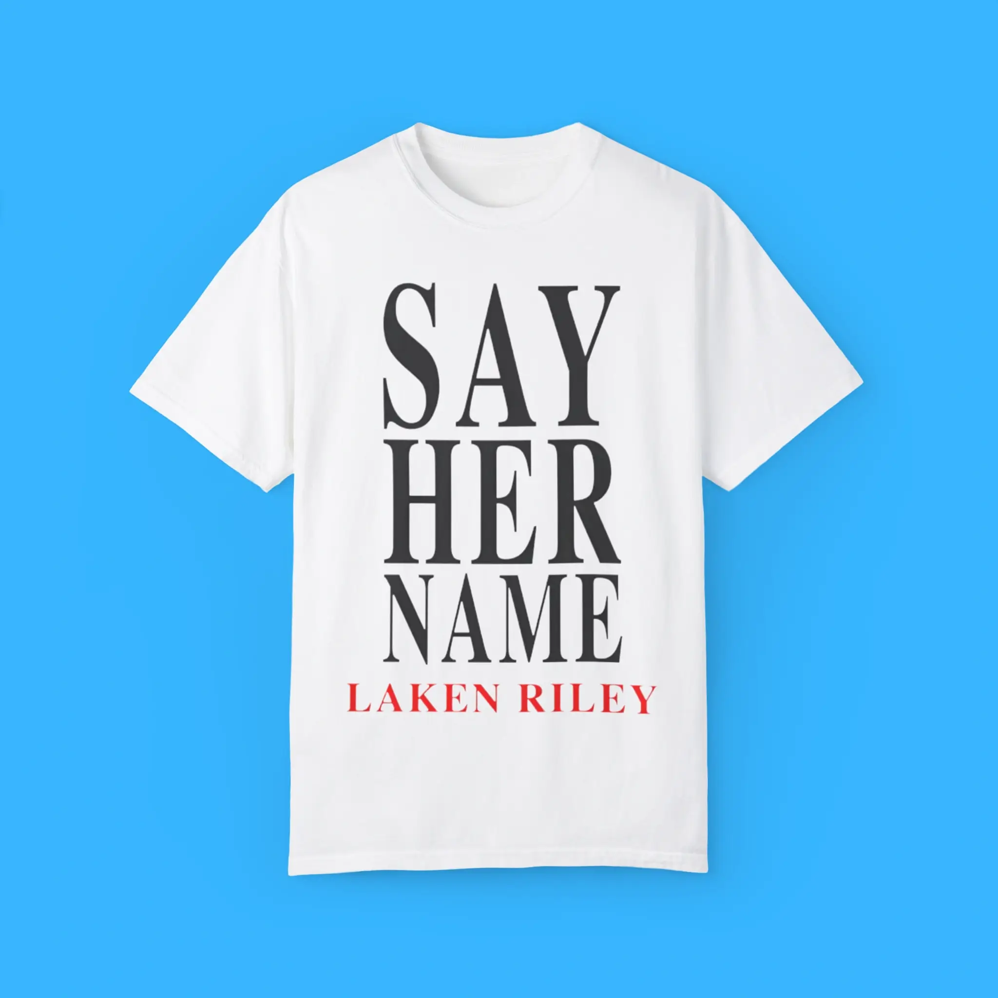 Laken-Riley-Say-Her-Name-T-Shirt Laken Riley Say Her Name Shirt