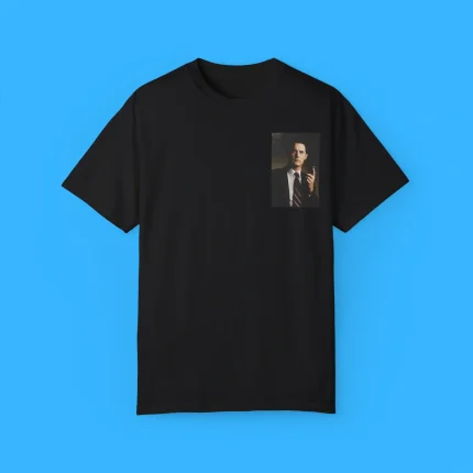 Twin Peaks Special Agent Dale Cooper Distressed FBI Shirt