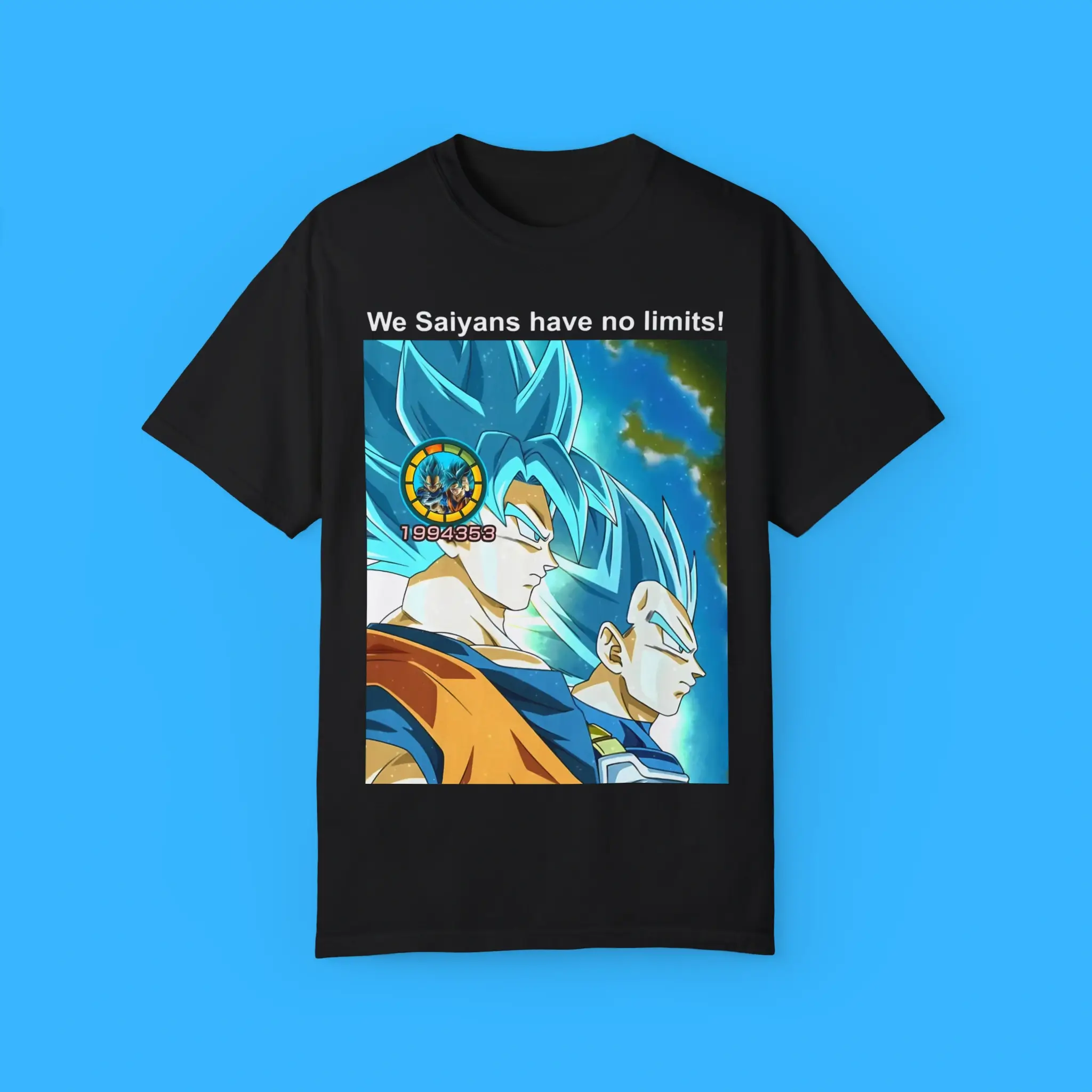 We-Saiyans-Have-No-Limits-T-Shirt We Saiyans Have No Limits Shirt
