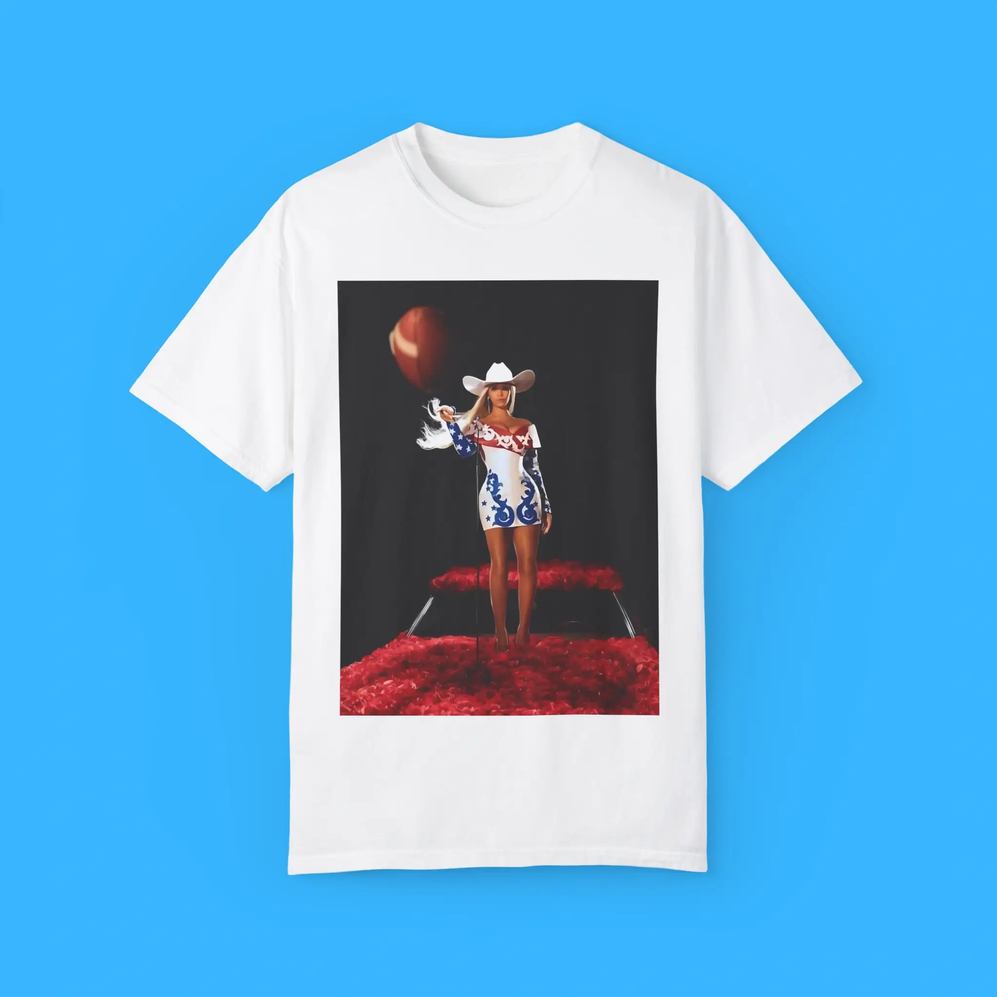 Beyonce-NFL-Halftime-Show-for-the-Ravens-vs.-Texans-game-on-Christmas-Day-Poster-T-Shirt Beyonce NFL Halftime Show for the Ravens vs. Texans game on Christmas Day Poster Shirt