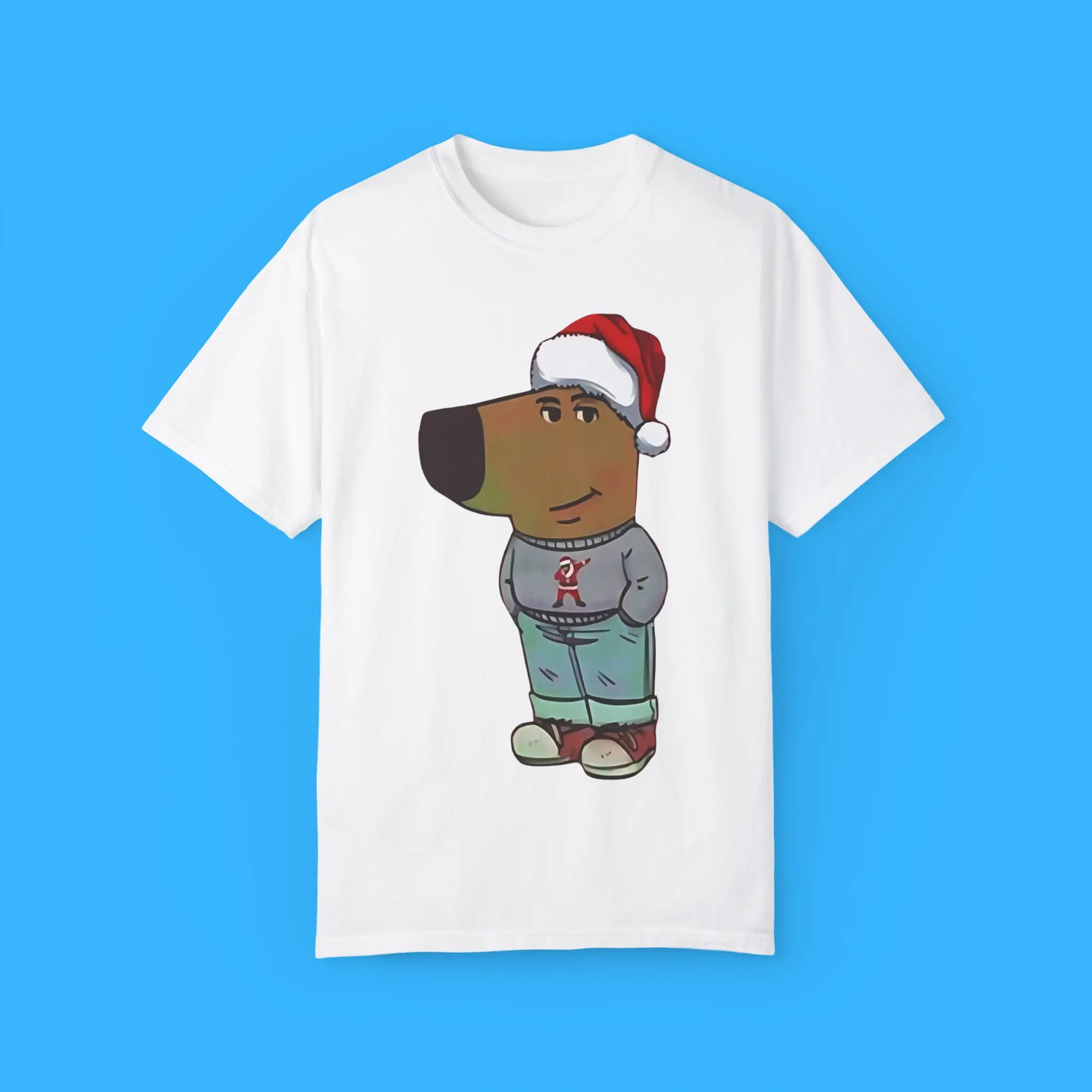My-New-Character-Is-A-Chill-Guy-Meme-Christmas-T-Shirt My New Character Is A Chill Guy Meme Christmas Shirt