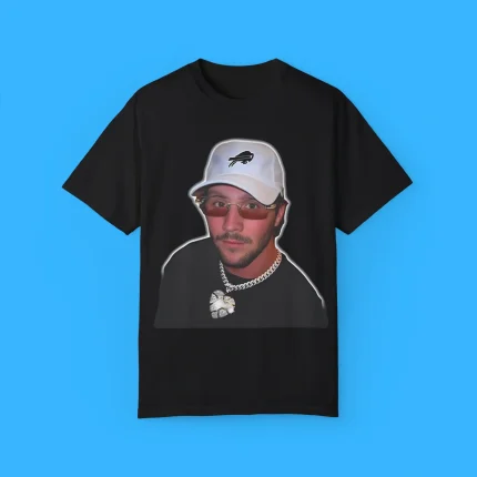 Dalton Kincaid Wearing Josh Allen Swaggy Dreams Shirt