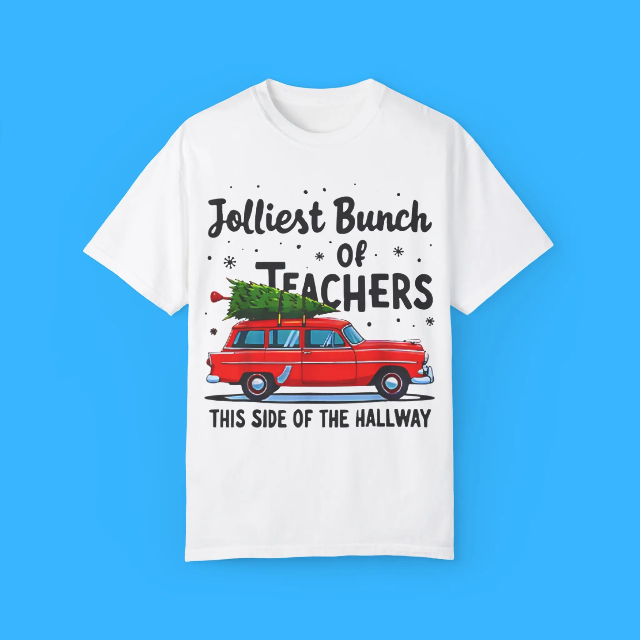 Jolliest-Bunch-Of-Teachers-This-Side-Of-The-Hallway-T-Shirt Jolliest Bunch Of Teachers This Side Of The Hallway Shirt