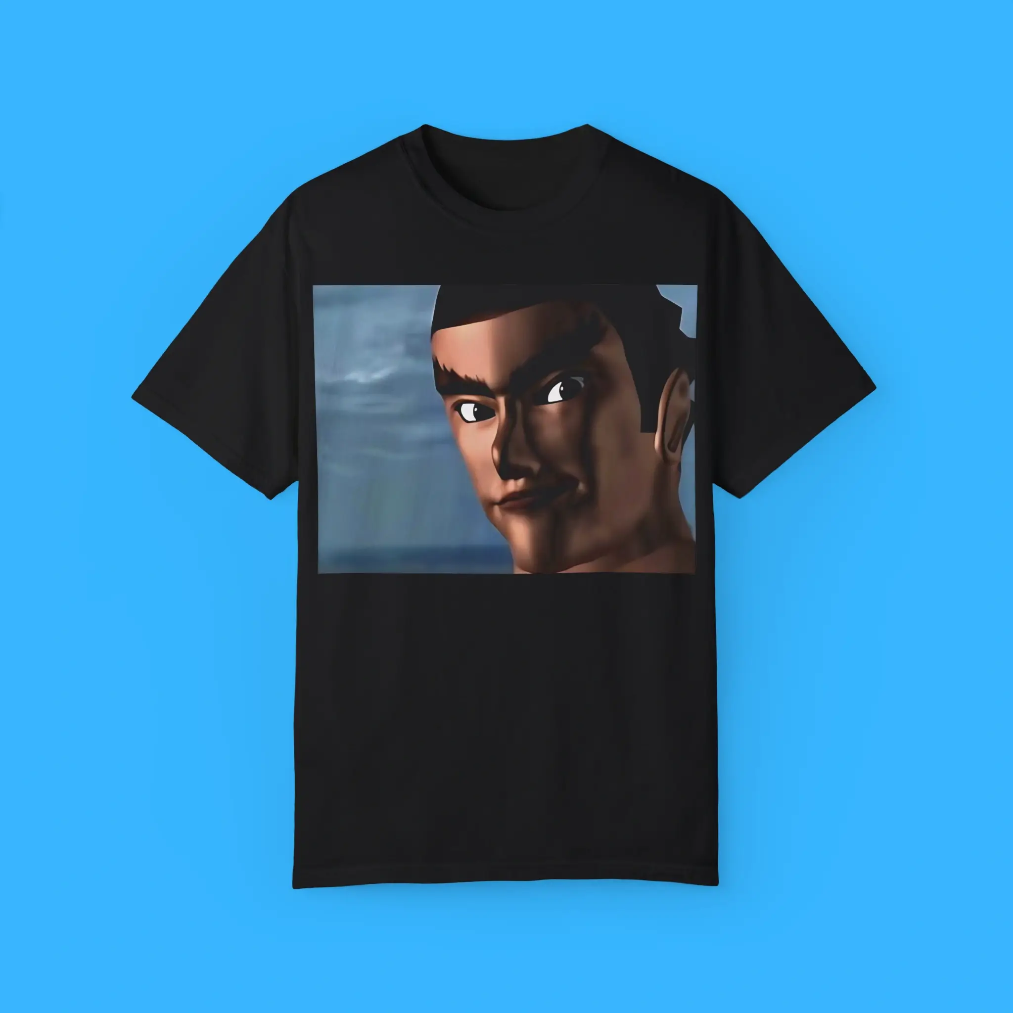 Katsuhiro-Harada-Tekken-Retro-Kazuya-Mishima-T-Shirt Katsuhiro Harada Tekken Retro Kazuya Mishima Shirt