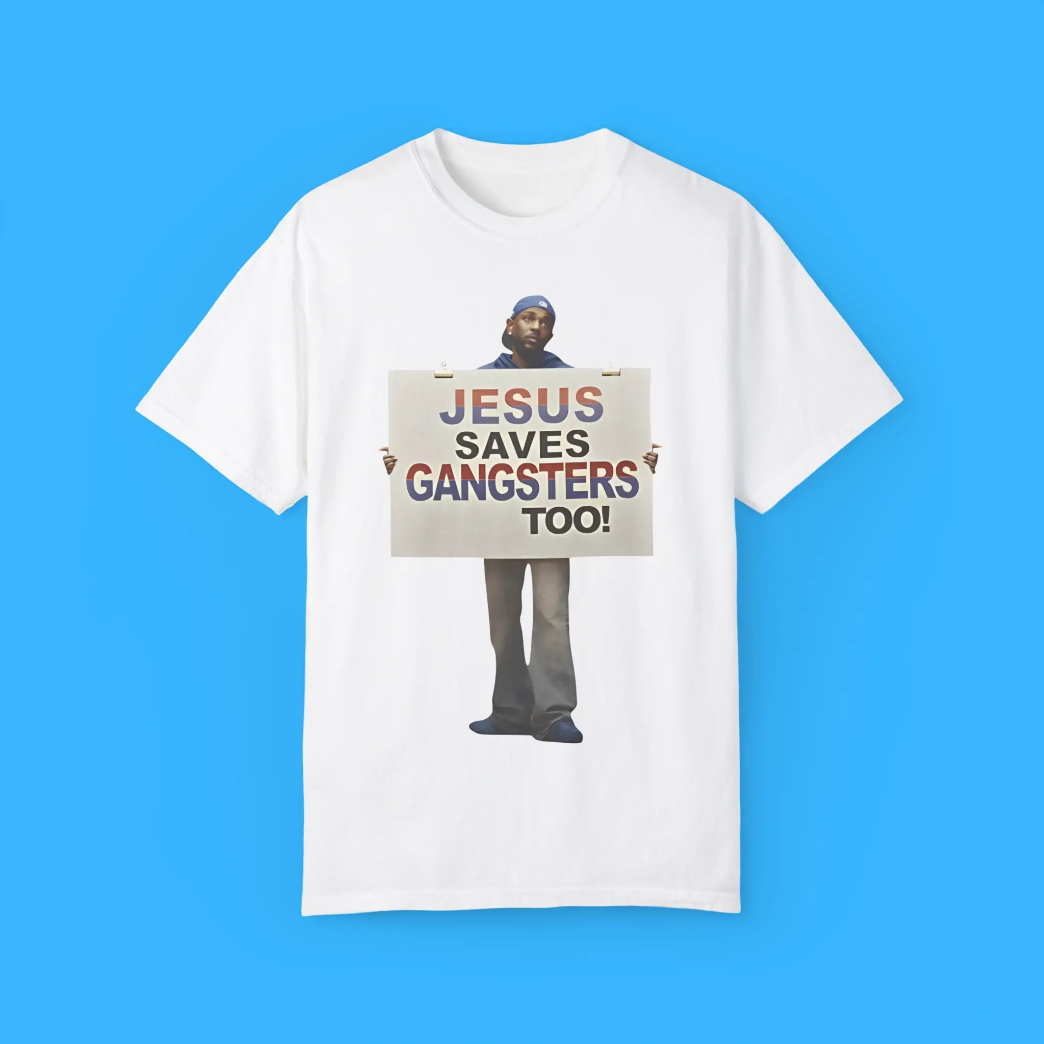Kendrick-Lamar-Jesus-Saves-Gangsters-Too-T-Shirt Kendrick Lamar Jesus Saves Gangsters Too Shirt