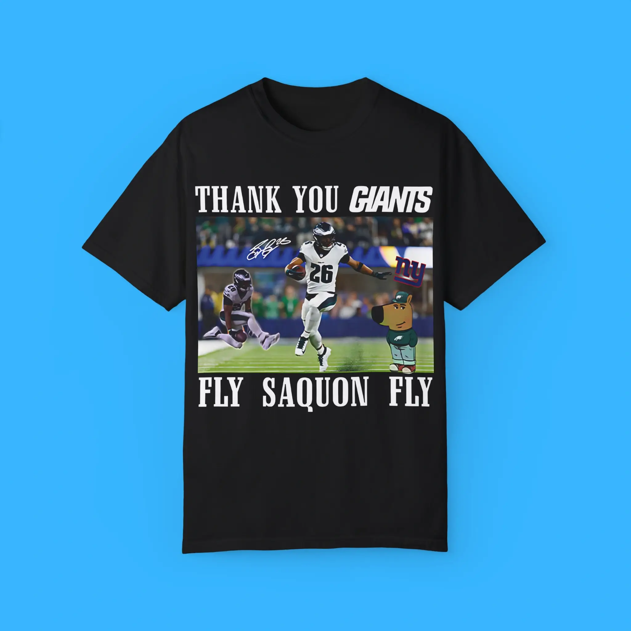 Thank-You-Giants-Fly-Saquon-Fly-Chill-Guy-T-Shirt Thank You Giants Fly Saquon Fly Chill Guy Shirt