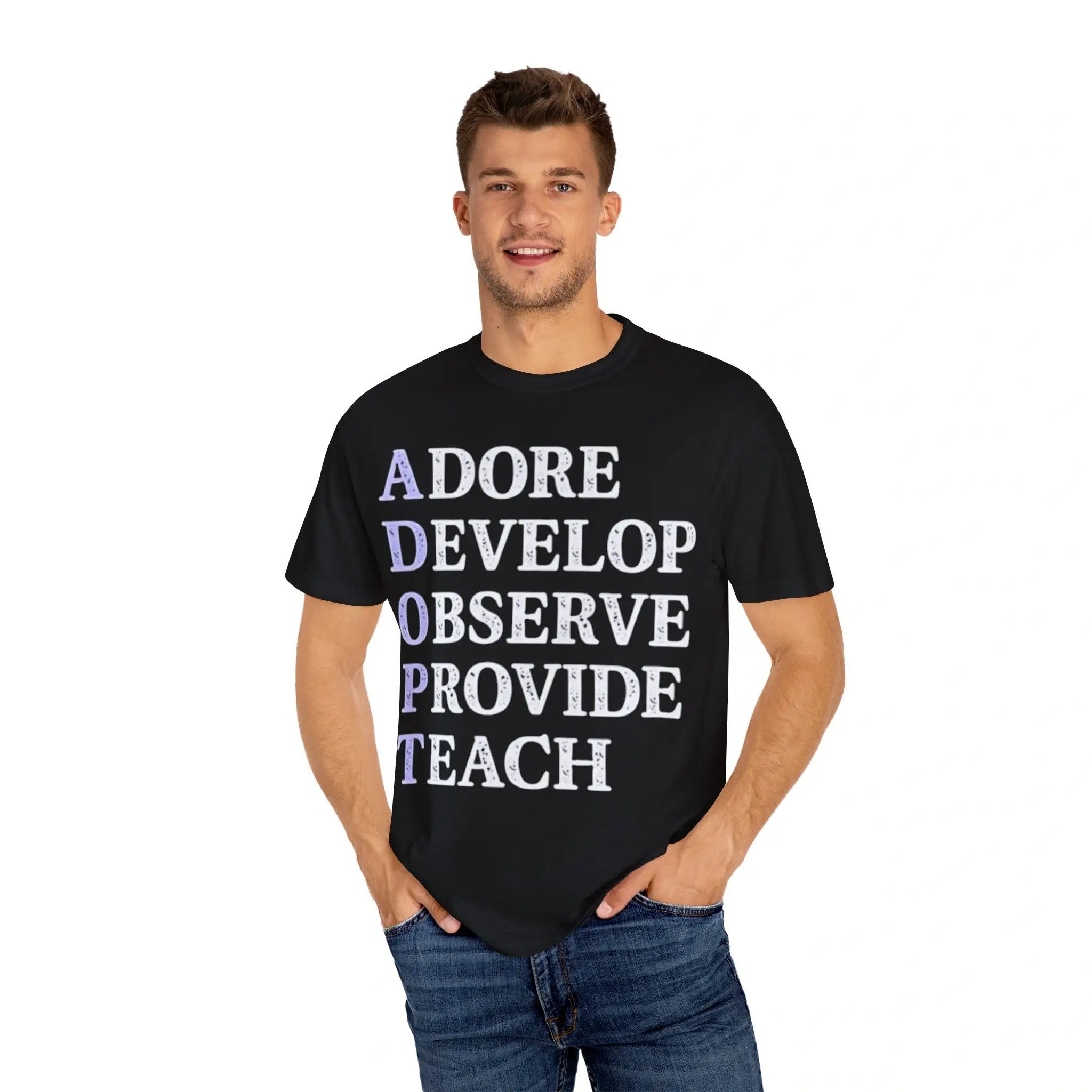 Adore-Develop-Observe-Provide-Teach-Adoption-T-Shirt Adore Develop Observe Provide Teach Adoption Shirt
