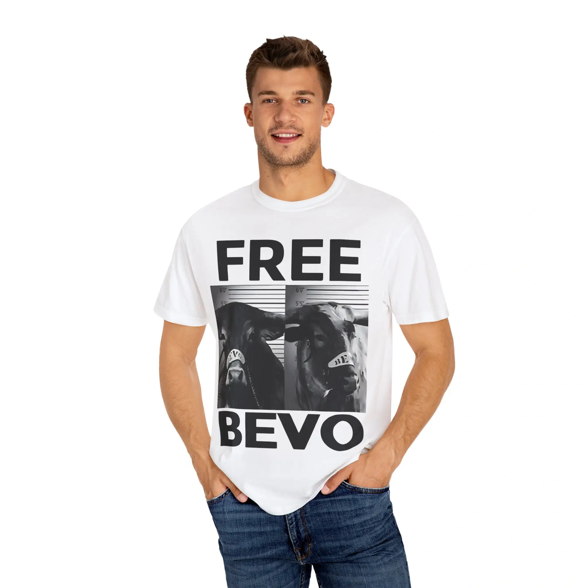 Free-Bevo-Longhorns-Mascot-T-Shirt Free Bevo Longhorns Mascot Shirt