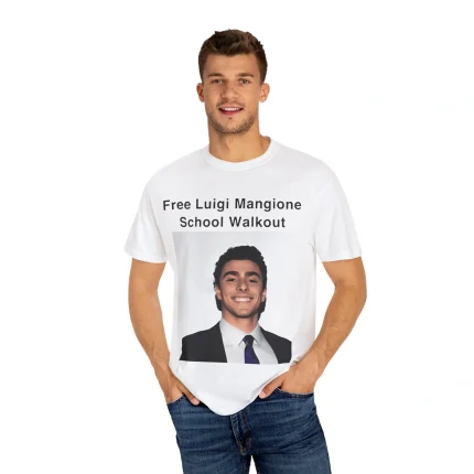 Free Luigi Mangione School Walkout Shirt