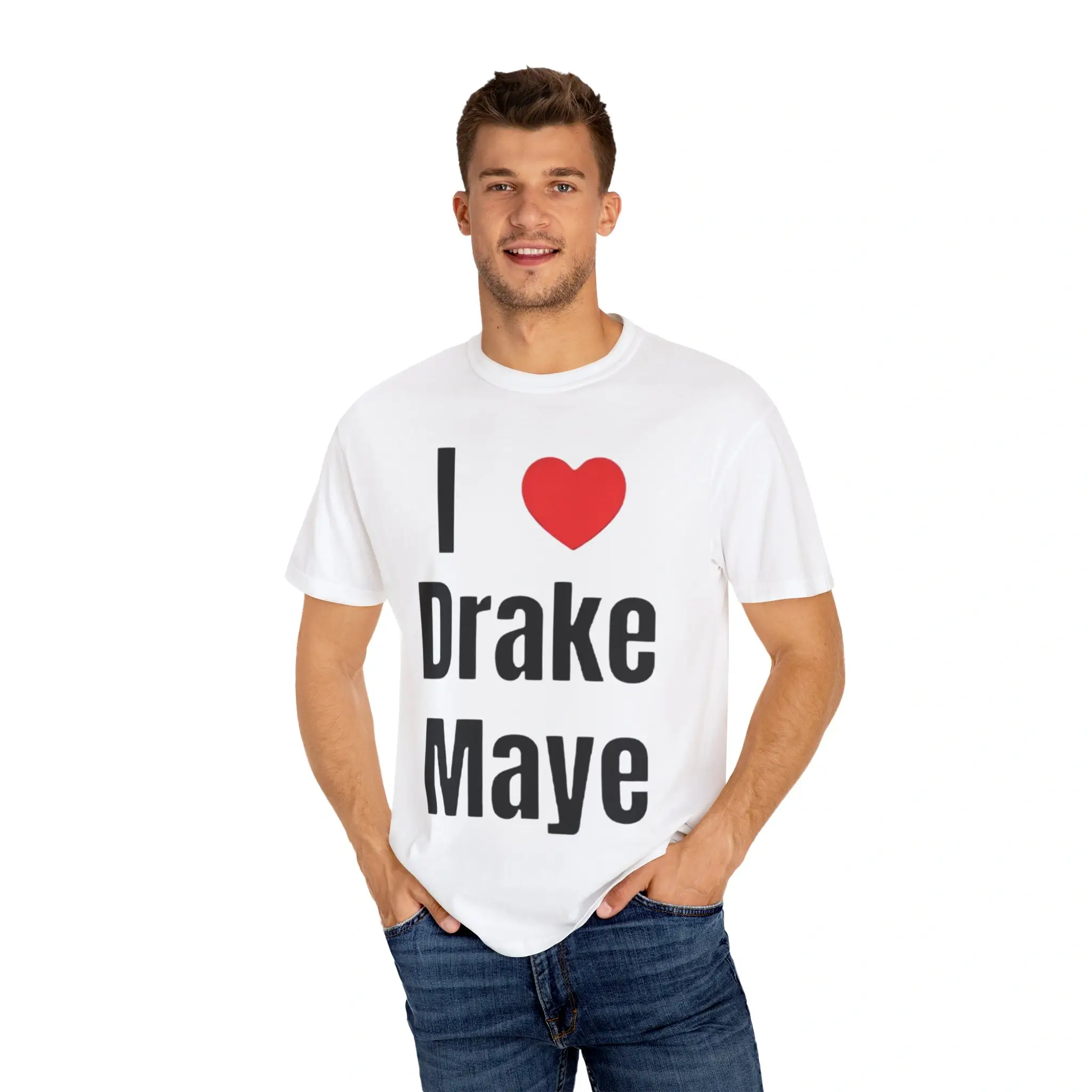 I-Love-Drake-Maye-T-Shirt I Love Drake Maye Shirt