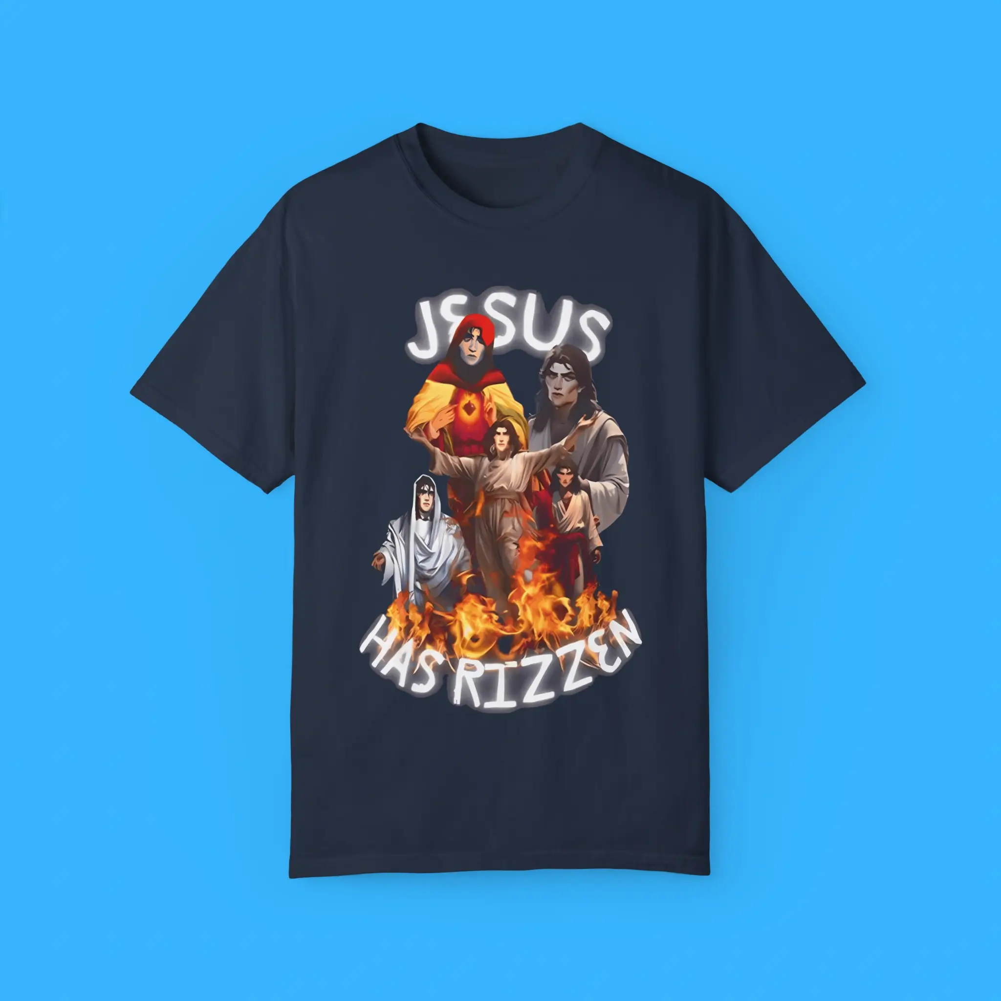 Jesus-Has-Rizzen-Arcane-Viktor-T-Shirt Jesus Has Rizzen Arcane Viktor Shirt