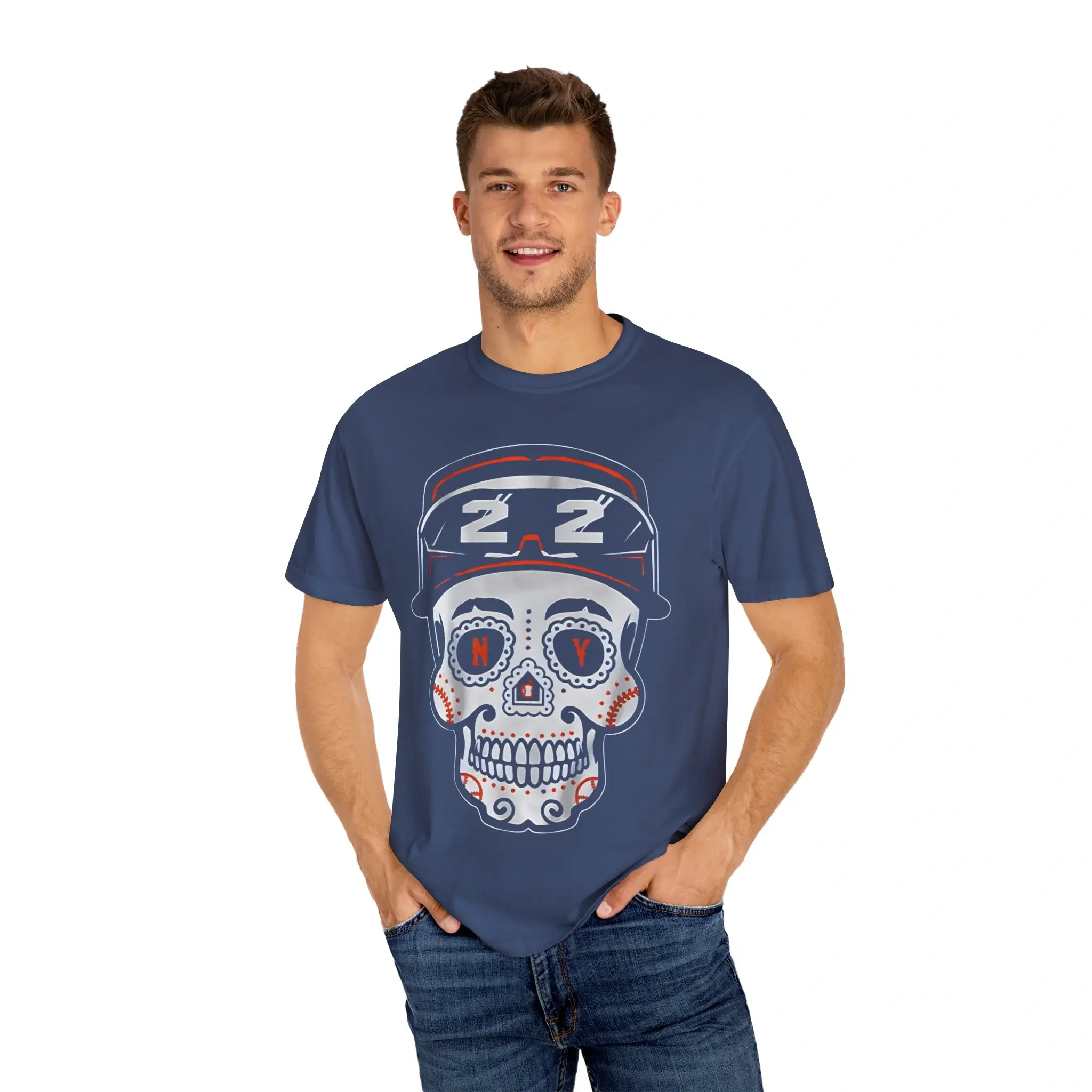 Juan-Soto-Queens-Sugar-Skull-T-Shirt Juan Soto Queens Sugar Skull Shirt