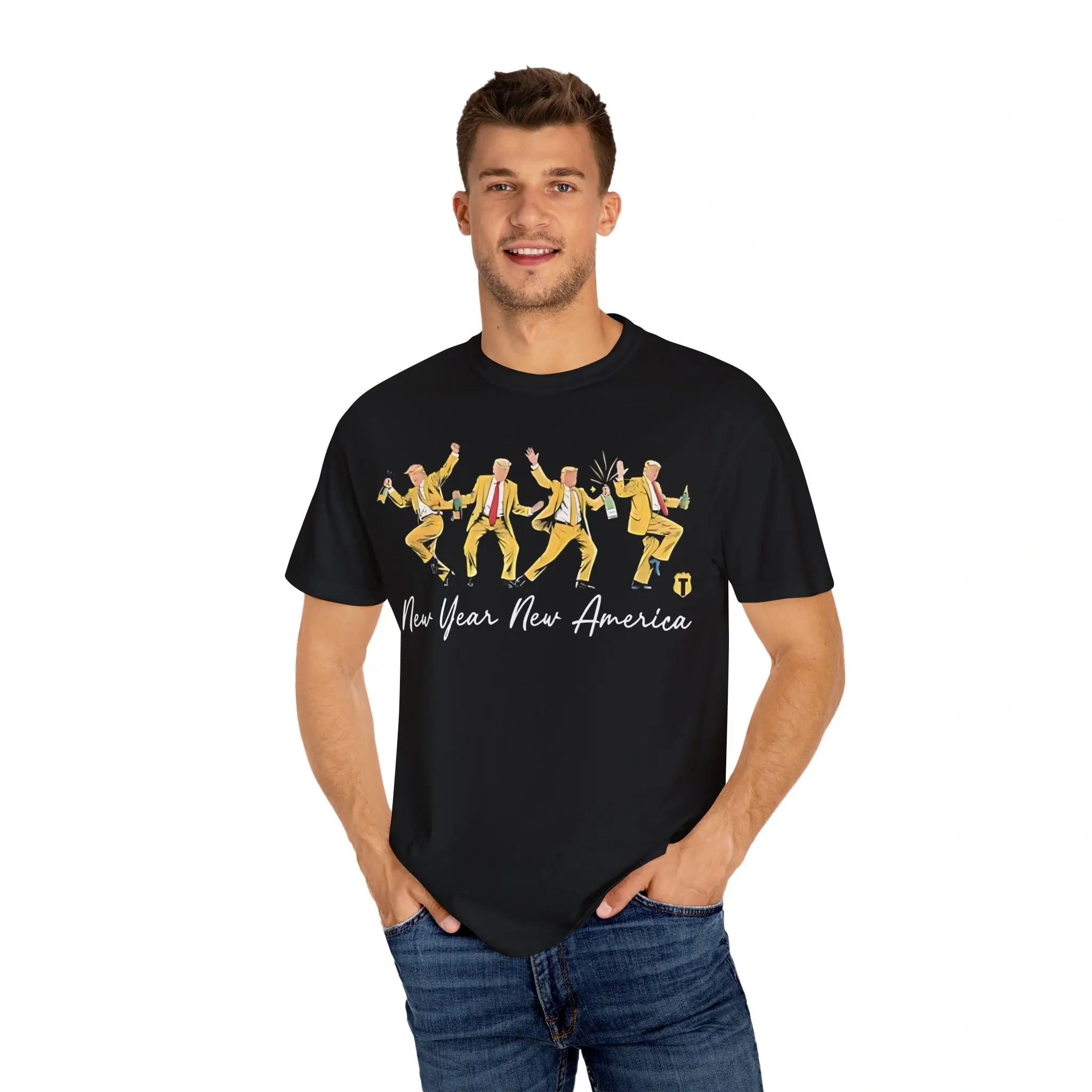 Trump-New-Year-New-America-Dance-T-Shirt Trump New Year New America Dance Shirt