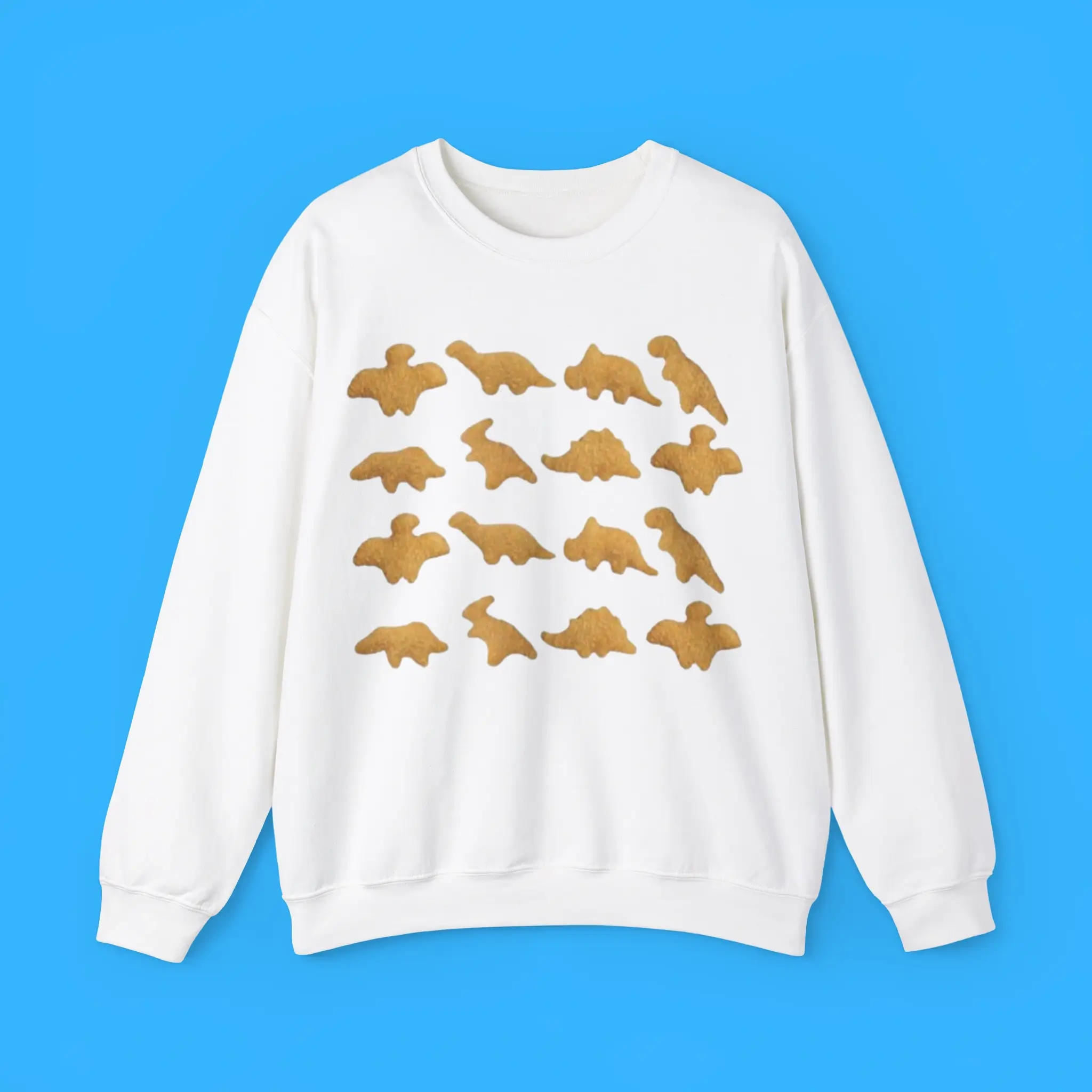 dino-nugget-crewneck-Sweatshirt Dino Nugget Crewneck Sweatshirt