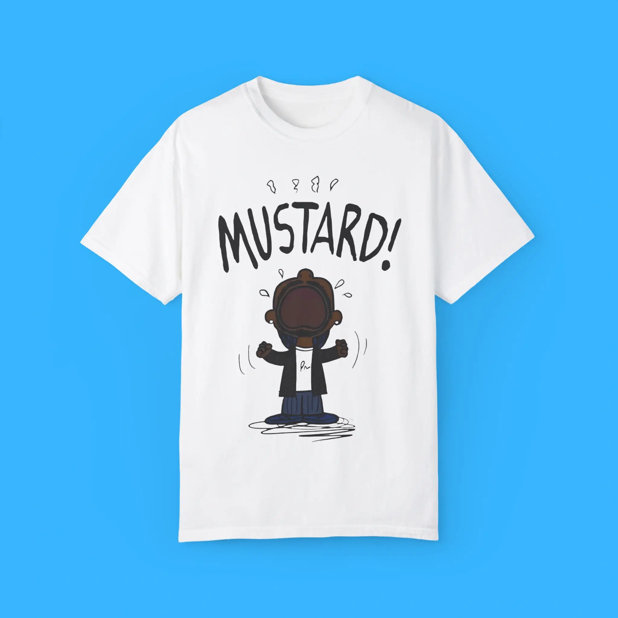 kendrick-lamar-mustard-meme-t-shirt Kendrick Lamar MUSTARD Meme Shirt