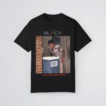 Actively Black Cecil Williams 1956 Shirt