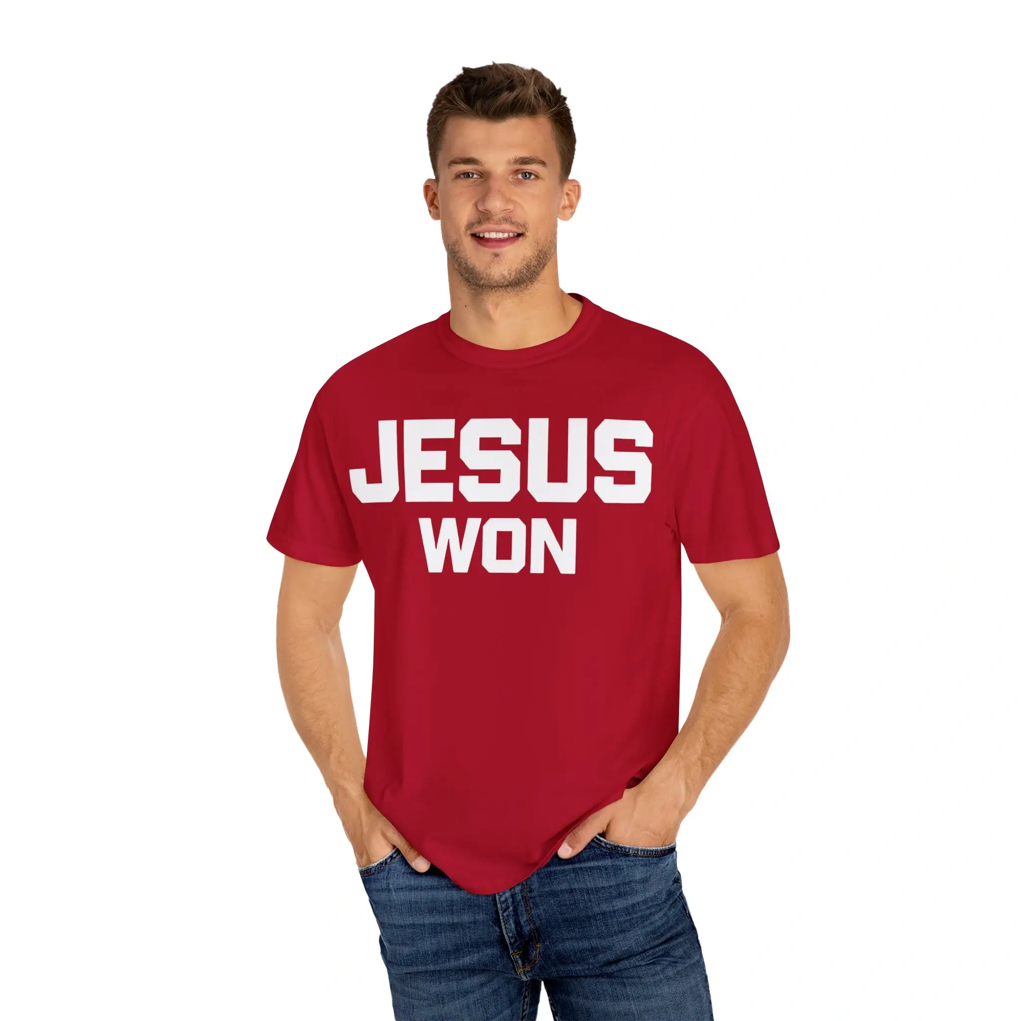 Coach-Jamey-Chadwell-Jesus-Won-T-Shirt Coach Jamey Chadwell Jesus Won Shirt
