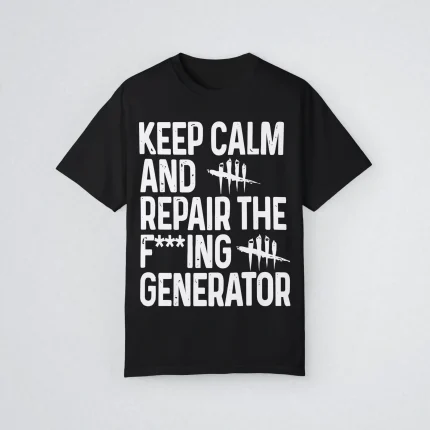 Keep Calm And Repair The Fucking Generator Shirt