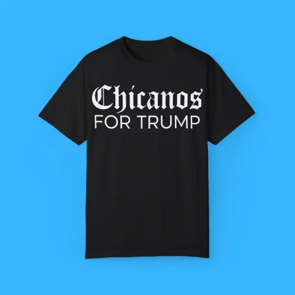Ms. Pulido Wearing Chicanos For Trump Shirt